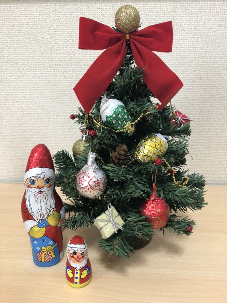 クレット　クリスマスオーナメントチョコレートツリー飾り付け